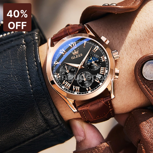 Reloj imperial de cuero